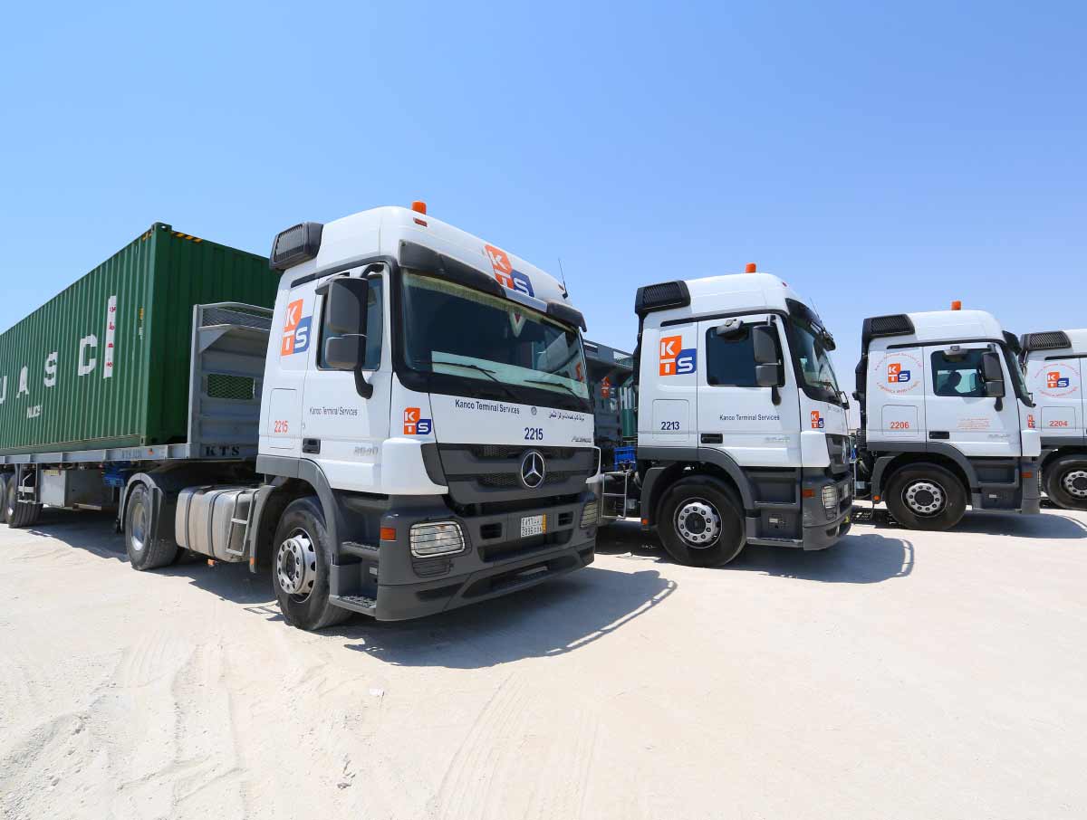 Dry container transportation