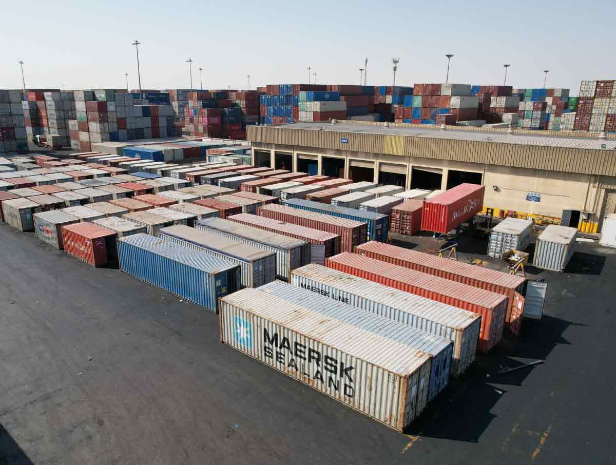 container repair bay